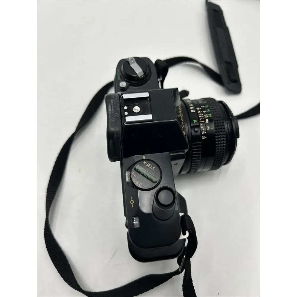 Canon T50 camera with CANON 50mm 1: 1.8 Lens MADE IN JAPAN TESTED WORKING